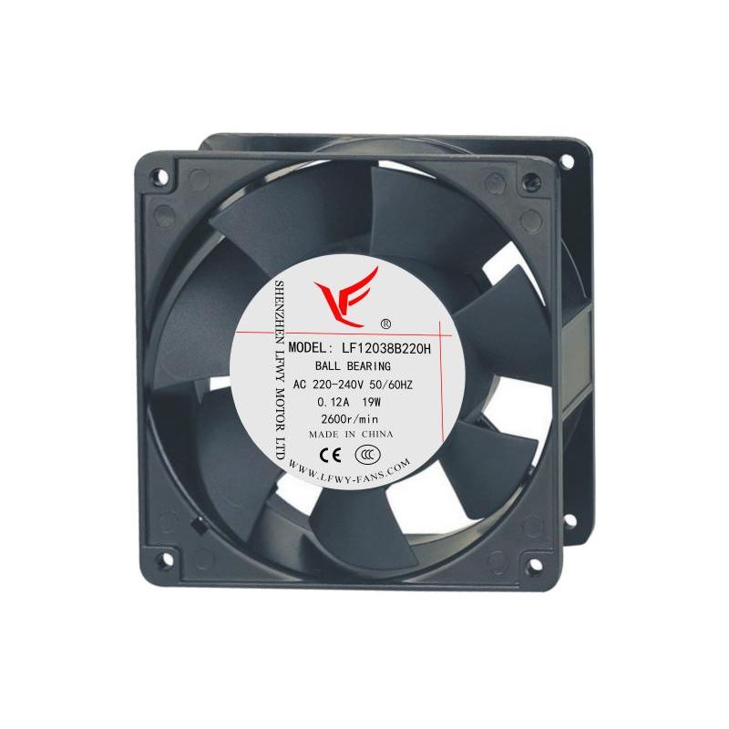 120*120*38MM-7 UPS Enerji Paylayıcı Qutusu Soyuducu Fan