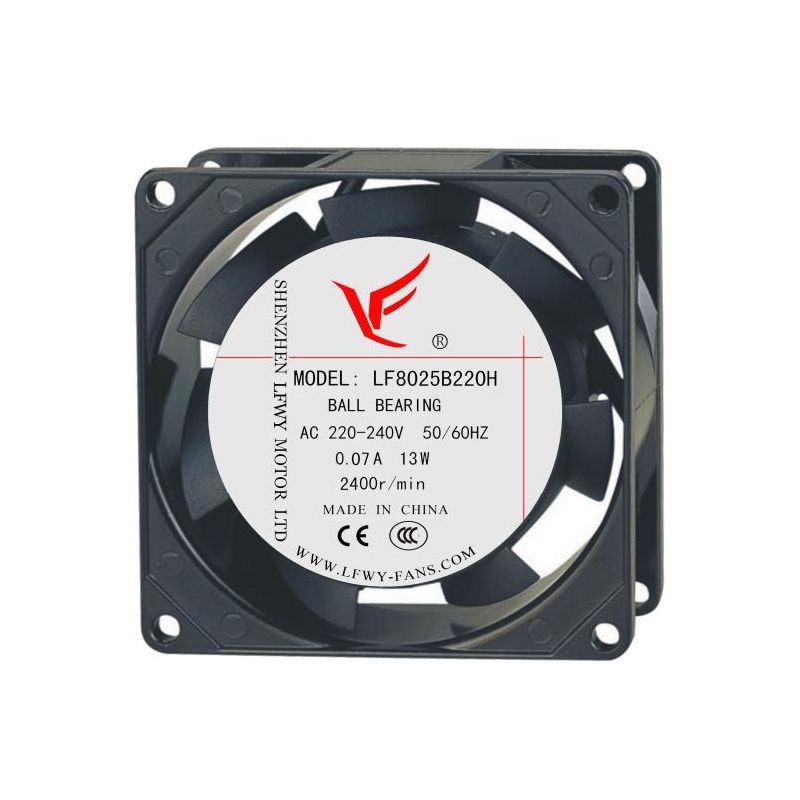 80 * 80 * 25MM Səhnə İşıqlandırma Avadanlıqları Soyuducu Fan